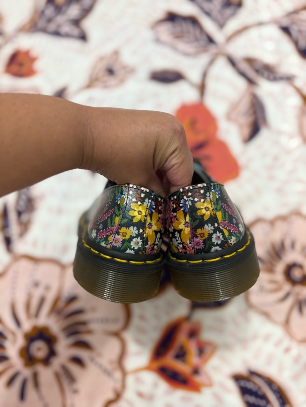 Dr. Martens 1461 Wanderlust Floral Shoes 6/ 37 PRE-OWNED MINOR FLAWS - Picture 3 of 6